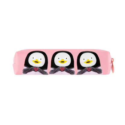 [Pengsu] Mini Square Pencil Case (Pink)