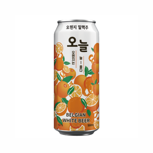 [Platinum Beer] Orange Ale / Belgian White Ale 4.7% 500ml - 24EA/CTN