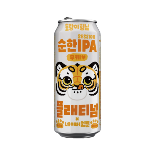 [Platinum Beer] Tiger Session IPA 500ml - 24EA/CTN
