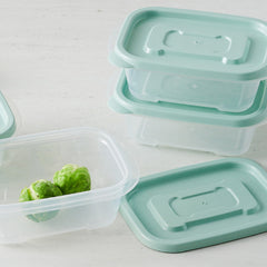 [Room by Home] One Touch Container (Rectangular) 270ml x 4pcs - 12EA/CTN