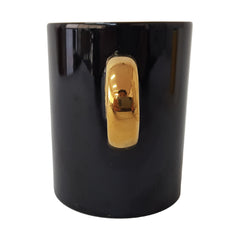 [Room by Home] Gold Ring Mug (Black) - 6EA/CTN