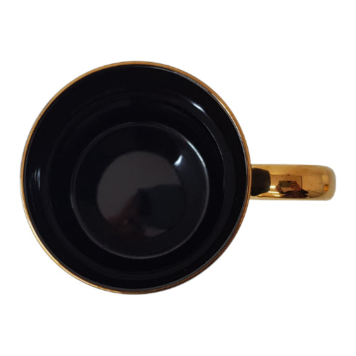 [Room by Home] Gold Ring Mug (Black)