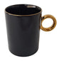 [Room by Home] Gold Ring Mug (Black)