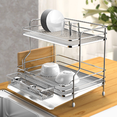 [Room by Home] Premium Dish Drying Rack (2 Level) - 2EA/CTN