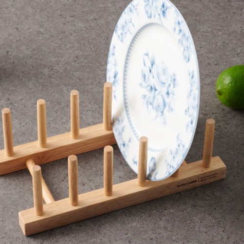 [Room by Home] Wood Plate Rack