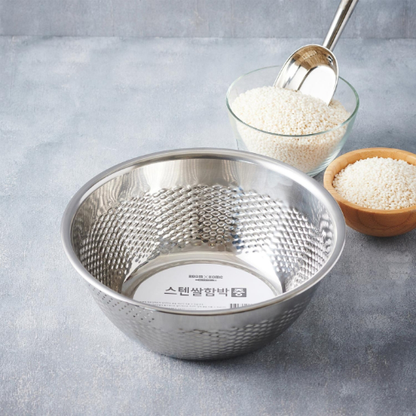 [Room by Home] Stainless Rice Washing Bowl Medium - 10EA/CTN
