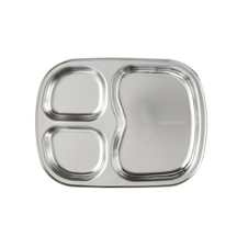 [Room by Home] Speical Stainless 3 Separated Plate - 8EA/CTN