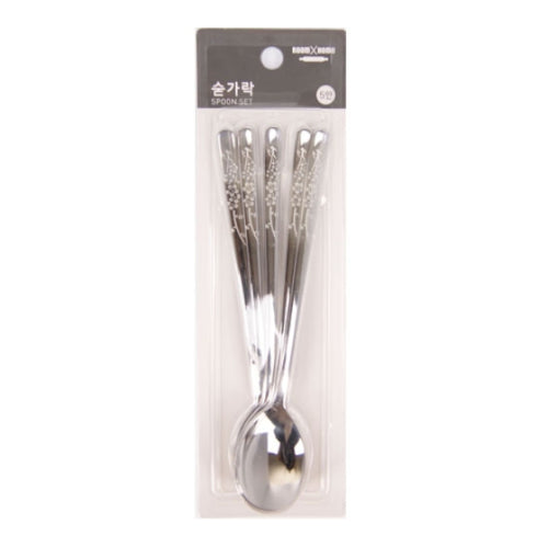 [Room by Home] Plum Blossom Spoons (5pcs) - 10EA/CTN