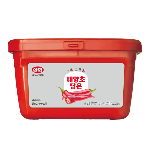[Samhwa F&C] Goguchujang, Double Hot Pepper Paste 1kg - 12EA/CTN
