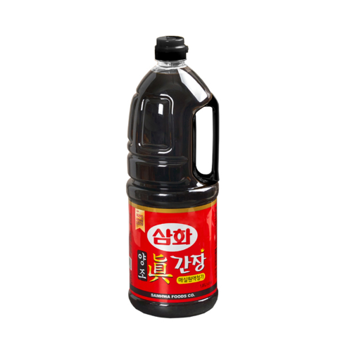 [Samhwa F&C] Naturally Brewed Jin Soy Sauce 1.8L - 8EA/CTN