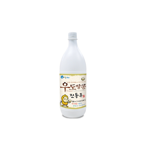 [Sejong Brewing] Udo Peanut Makgeolli 6% 750ml - 20EA/CTN