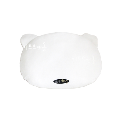 [Wedog] Doll Large Face Cushion Nan White 45cm